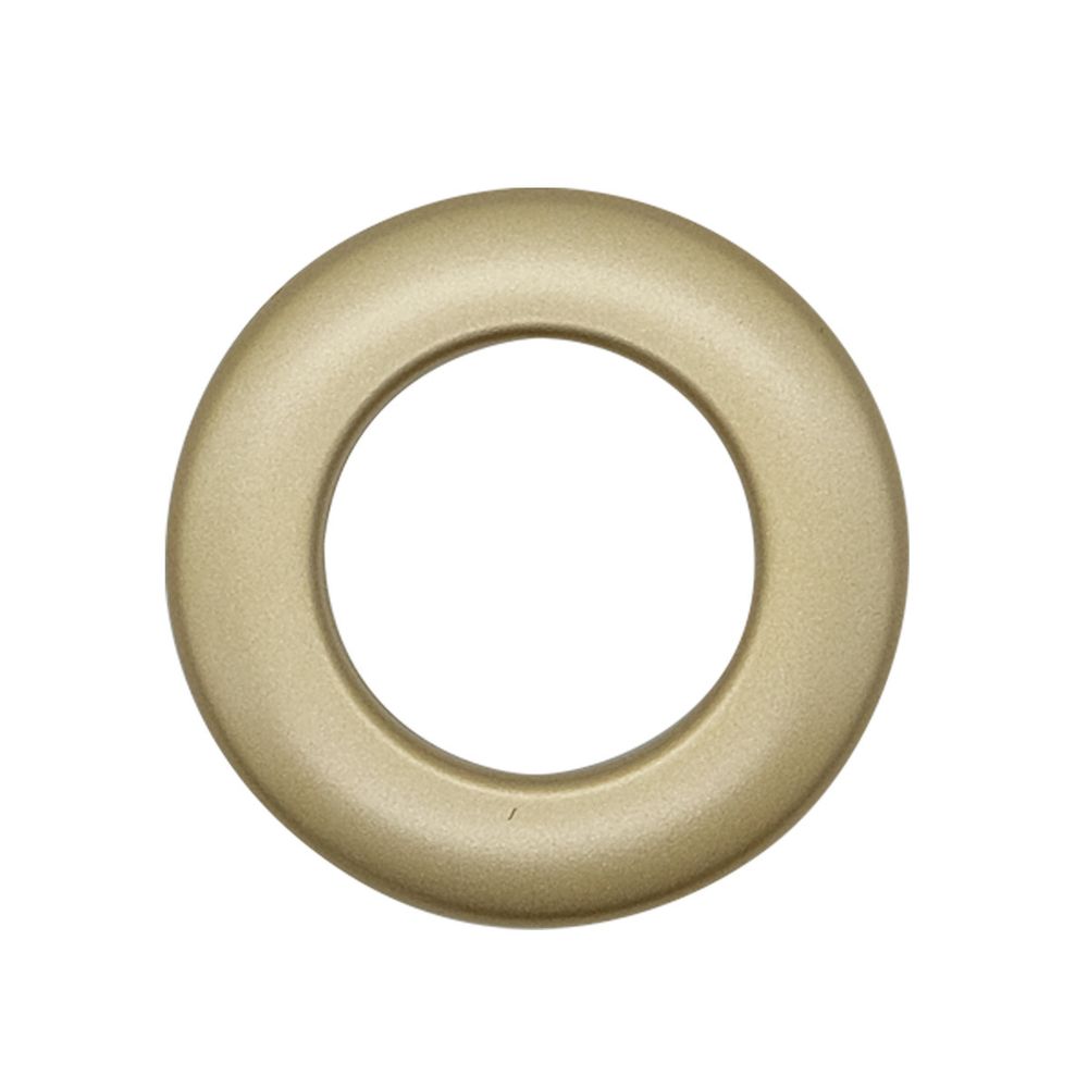 Люверсы шторные ⌀25 мм, цвет № 6 светлое матовое золото, 10 шт