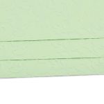 Фактурно-рельефная бумага Дамасский узор, 3 листа, БР003-7 светло-зеленый /TOS/
