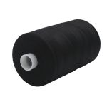 Нитки армированные С36/2 (35ЛЛ), 2000м, 100% п/э Astra&Craft (черный)