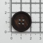 Пуговицы 4 прокола 34L (21мм), (Brown (коричневый)), 24 шт, 613989-5