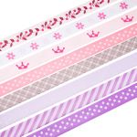 Набор атласных лент Ассорти 2 8 шт по 3 м, ширина 2,5 см