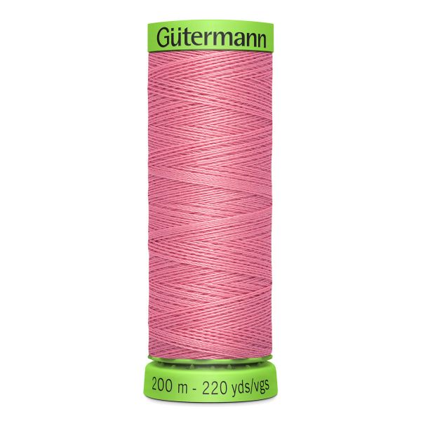 Нитки для тонких тканей Gutermann Extra Fine 150, 200м, 889 нежно-розовый, 5 катушек