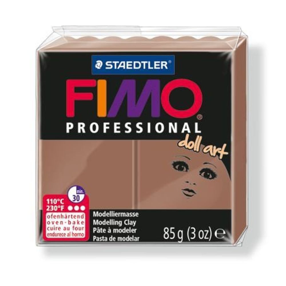 Пластика для изготовления кукол Fimo Professional Doll Art, уп. 85 гр, цв. фундук, 8027-78