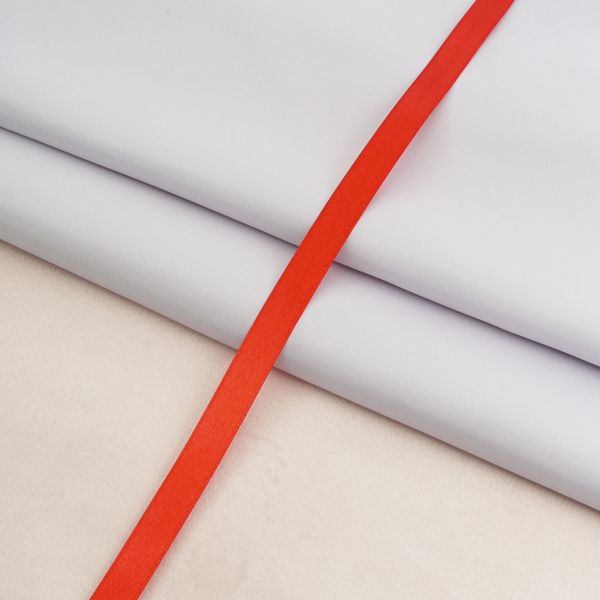 Лента атласная 2-сторонняя 12.0 мм / 22.86±1 метров, C1056 красный, 6102-0002, Globus