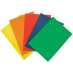 Набор цветного картона, немелованный LSNM-02 А4 20х28 см, 5 л. 5 цв, Лео LSNM-02