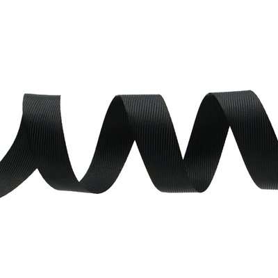 Лента декоративная ёлочка 25.0 мм / 20±1 метров, черный