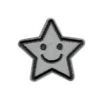 Термоаппликация свет.кл, пр. Звезда серебр. 1шт, Prym