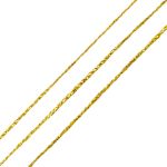 Шнур металлизированный ⌀1.0 мм / 30 метров, золото