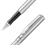 Ручка роллер Pentel, гелевый синий стержень 0,7 мм, в подарочном футляре ⌀0.4 мм, K600-LR7CEBSET цвет чернил: синий