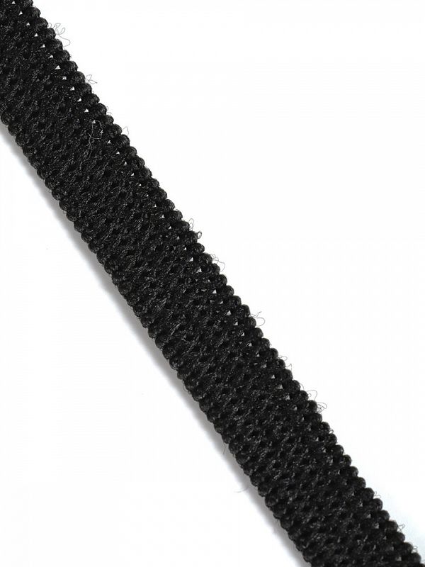 Резинка бельевая (стандартная) 6.0 мм / 200 метров, 3.9 г, вязаная, черный