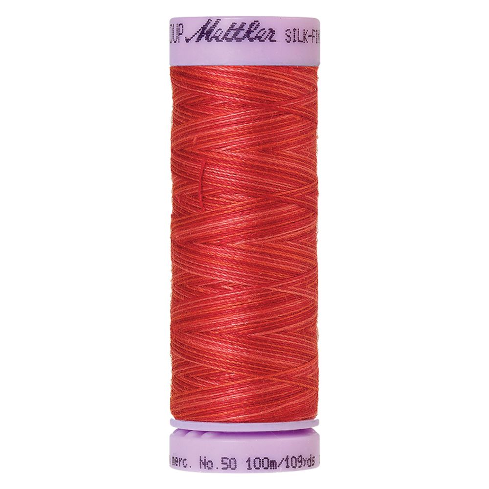 Нитки хлопковые отделочные Mettler Silk-Finish multi Cotton 50, 100 м, 9848, 5 катушек
