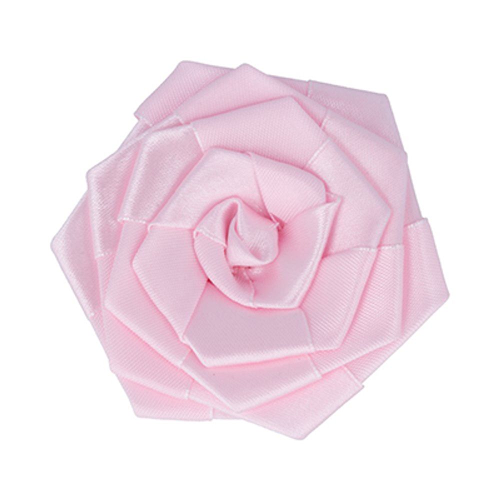 Цветочки термоклеевые 7,5х7,5 см, 6 шт, №002 св. розовый, Blitz 90