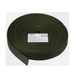 Стропа (ременная лента) 30 мм / 25 метров, толщ. 0.94 мм, [17.1 г/пог.м], 100% п/п, хаки, Gamma 3075