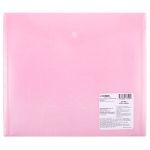 Папка-конверт для тетрадей с кнопкой A5+ 180 мкм, 20 шт, клубника ЕС211120054, Expert Complete