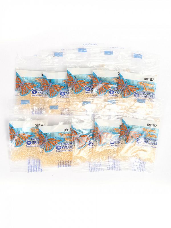 Бисер Preciosa 10/0 (2.3 мм), 50 г (10х5 г), цв. 08192