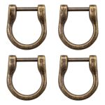 Кольца для ручек сумки, медный, 1,8 см, 4 шт, Prym