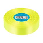 Лента атласная 1-сторонняя 25.0 мм / 33±2 метра, 058 ярко-лимонный, Gamma