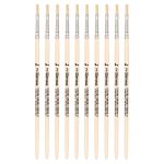 Кисть щетина школьная плоская №2,10 шт