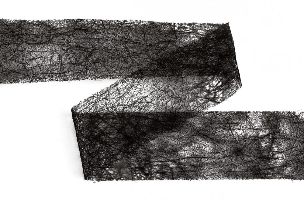 Паутинка клеевая 20 мм / 5 шт по 3 метра, черный, DF-20, Gamma