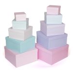 Набор подарочных коробок "10в1", 10х10х6 - 28х28х15 см, 01, Stilerra SBOX-S9-10