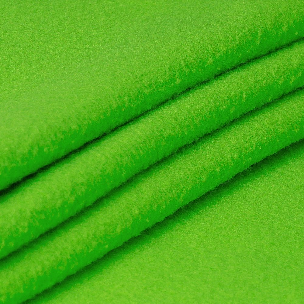 Флис 2-сторонний 240 г/м², 150 см / 10 метров, N-TBY-0240-F333, цв.F333 неон зеленый