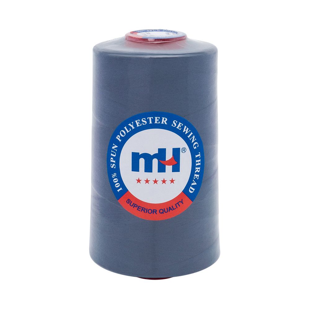 Нитки швейные Euron mH 40/2, 5000 ярд, 1350 морской серый, 1 катушка