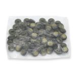 Пуговицы на ножке 18L (11мм), пластик (col.20 хаки), 72 шт, CR P-45