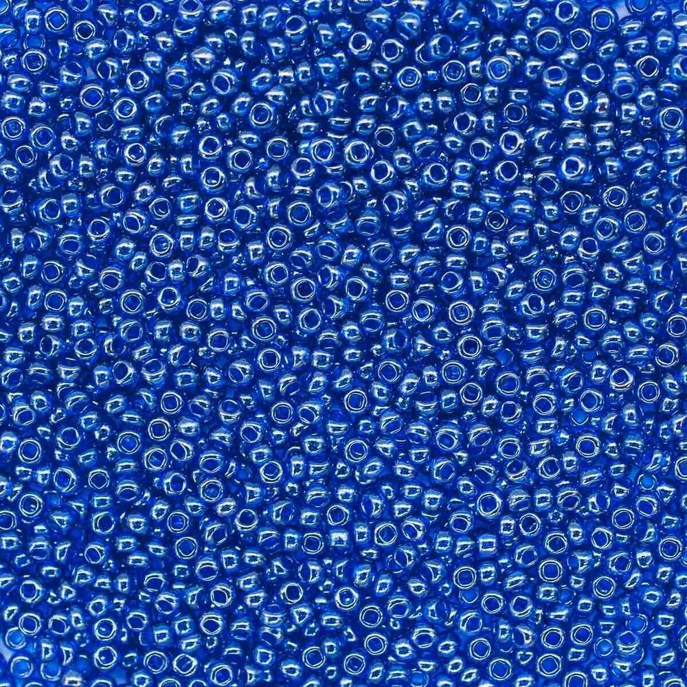 Бисер Preciosa прозрачный с жемчужным покрытием 10/0 (2.3 мм), 100 г (5х20 г), цв. 66300