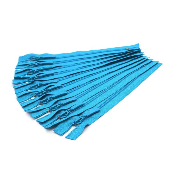 Молния спираль (витая) Arta Т5 (5 мм) 1 зам., н/раз., 18 см, цв. 549 бирюза, уп.10 шт