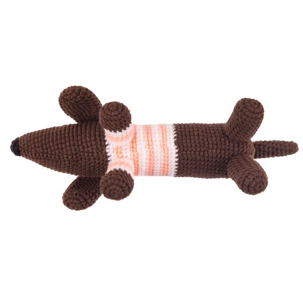 Набор для вязания игрушки Miadolla, Романтичная такса, AMG-0119