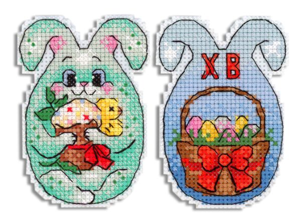 Набор для вышивания нитками МП Студия (Жар-птица), Сладкий кулич, 8х6 см