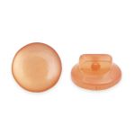 Пуговицы на ножке 18L (C523 оранжевый), 0311-0573, 144 шт