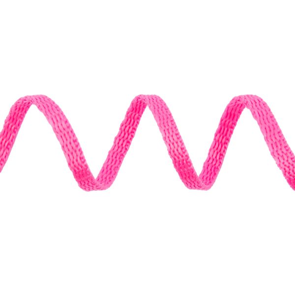 Стропа (ременная лента) 5 мм / 25 метров, толщ. 1.25 мм, [5.6 г/пог.м], 100% п/п, рис.9688, я.розовый, Gamma С3857Г17