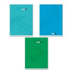 Тетрадь ученическая общая, матовая ламинация, A4 80 л. на скобе 65 г/м², белизна 100%, 6 шт, клетка, 000463 Спокойствие, Светоч 80ТСК4_2_2_1