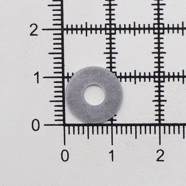 Шайба 4х12мм, цинк, (уп.10 шт)