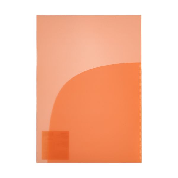 Папка-уголок (2 кармана) A4 180 мкм волокно, 20 шт, оранжевый EC210030202, Expert Complete