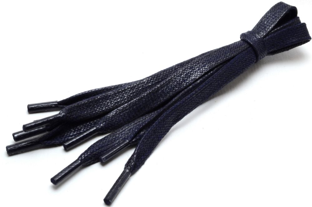 Шнурки вощеные 8 мм, 150 см, 1 пар(a), №03 синий, Gamma ХБВ 150/8