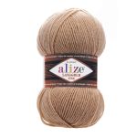 Пряжа Alize (Ализе) Lana Gold Fine / уп.5 мот. по 100 г, 390м, 466 темно-бежевый А