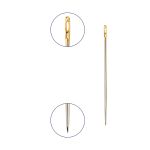 Иглы ручные для шитья №3-9, 20 шт, острые, Gamma N-301