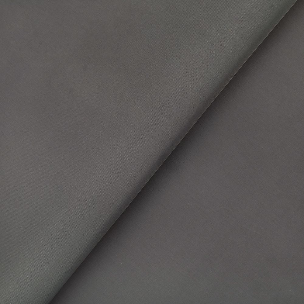 Ткань подкладочная (таффета) 76±2 г/м², 142х150 см, №18-0601 т.серый, Gamma TR76N
