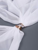 Вуаль 45 г/м², 300 см / 10 метров, Vei.01, белый