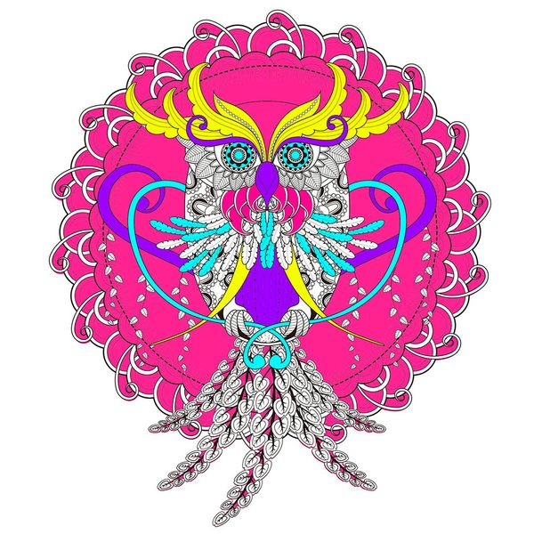 Набор для вышивания нитками Матренин Посад, 41х41 Узор филина