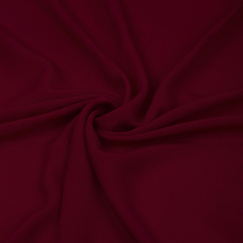 Штапель 110 г/м² 145 см / 2 метра, Vi-30-16, 16 бордовый