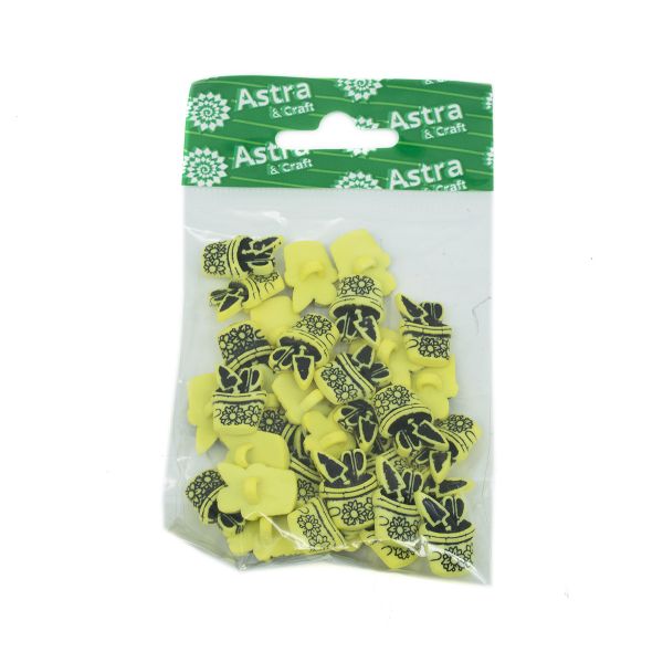 Пуговицы детские Ведерко 21 мм, 36 шт (222)