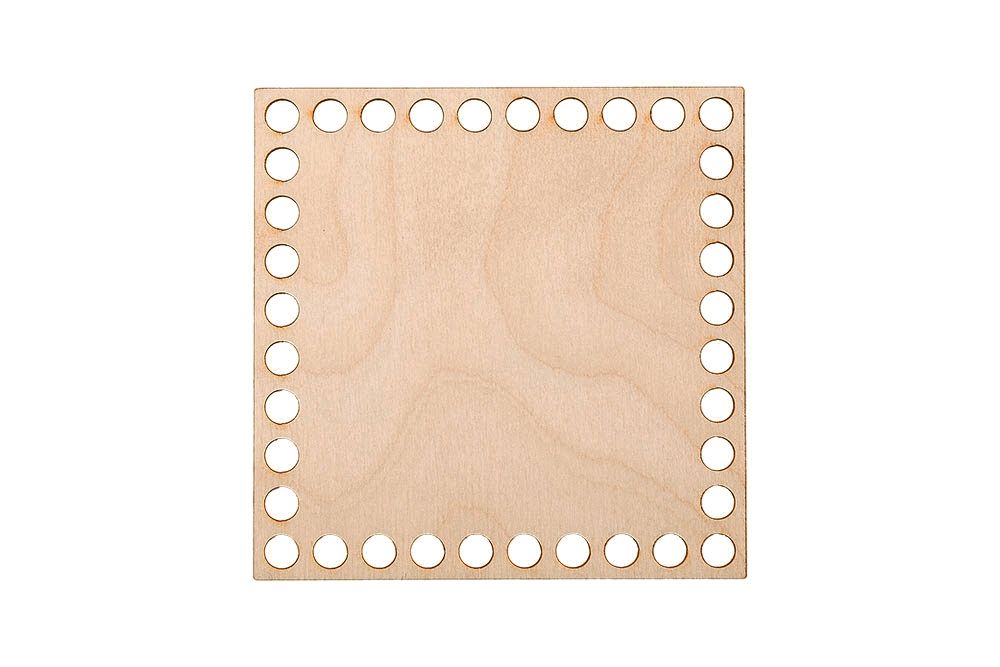 Заготовка из фанеры Панно с перфорацией Квадрат, БА-10 Mr.Carving