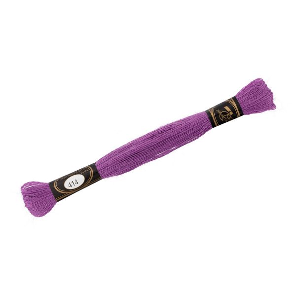 Мулине Радуга, цв.414 аметист, Россия, 8 мотков по 15 метров
