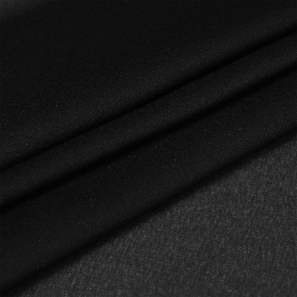 Дублерин эластичный 31 г/м², 231B черный 150см уп.1м, IdealTex