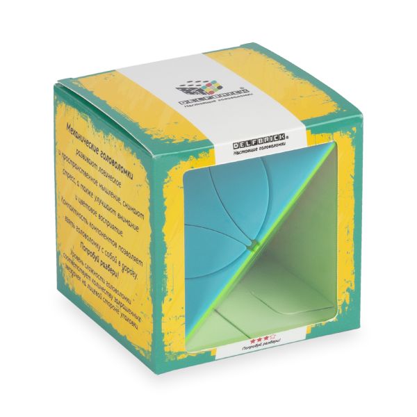 Головоломка механическая Пирамида, 1 элемент, 1 шт, Delfbrick DLK- 19