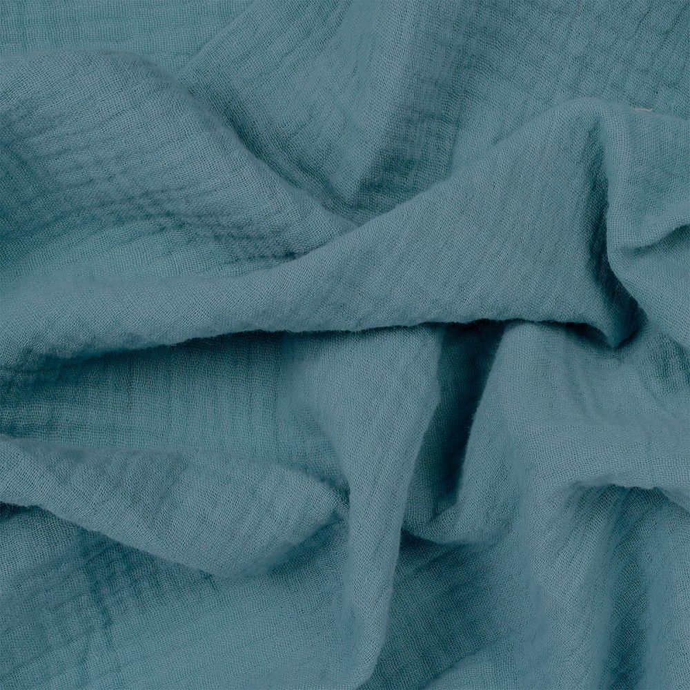 Муслин 125 г/м², 130 см / 2 метра, TBY.Mus.24723.35.2, цв.35 пудро-зеленый