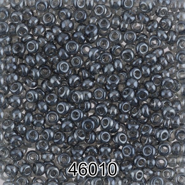 Бисер Preciosa 10/0 (2.3 мм), 500 г, 46010 (Ф054) серый